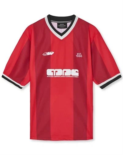 Mads Nørgaard - Sport Football T-Shirt - Fiery Red